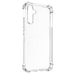 Avizar Coque pour Samsung Galaxy A34 5G Silicone Flexible Coins Renforcés Transparent