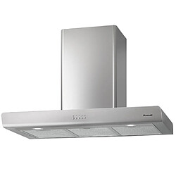 Hotte décorative murale 90cm 606m3/h inox - bhb6902x - BRANDT 