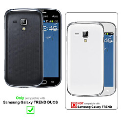 Cadorabo Verre trempé Samsung Galaxy TREND DUOS Film Protection