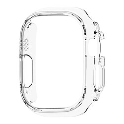 Coque en TPU électroplaqué, creusé, anti-rayures pour votre Apple Watch Ultra 49mm - transparent