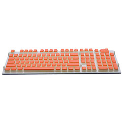 108 Keycaps PBT Pudding Keycaps Pour Clavier Mécanique Cherry MX Orange