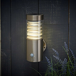 Acheter Endon Applique Equinox LED avec détecteur, acier inoxydable et polycarbonate