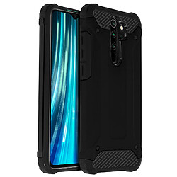 Avizar Coque Xiaomi Redmi Note 8 Pro Protection Bi-matière Antichutes (1,80m) noir