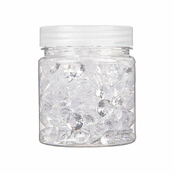 Gift Decor Pierres Décoratives Diamant 150 g Transparent Plastique 6,5 x 8 x 6,5 cm (16 Unités)