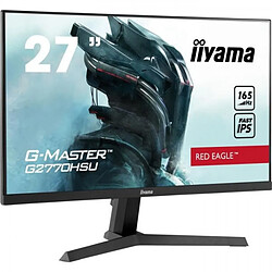 Ecran Ordinateur - Moniteur PC Gamer - IIYAMA G-Master Red Eagle G2770HSU-B1 - 27 FHD - Dalle IPS - 0,8 ms - 165 Hz - HDMI / DisplayPort - FreeSync