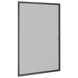 vidaXL Moustiquaire pour fenêtres Anthracite 90x120 cm