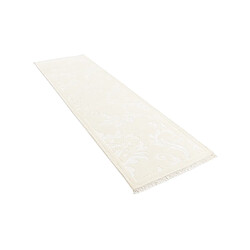 Vidal Tapis de couloir en laine 292x81 beige Darya