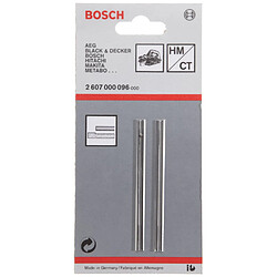 Fer réversible Bosch au Carbure pour rabot 82 mm