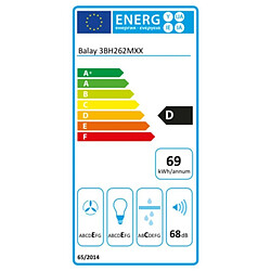 Hotte standard Balay 3BH262MXX (60 cm)