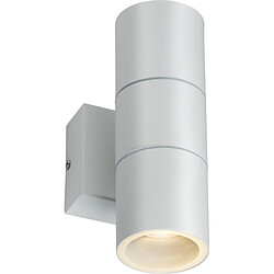 KNIGHTSBRIDGE Applique murale GU10 haut et bas - Blanc 230V IP54 2x20W