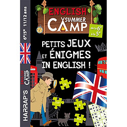 English summer camp, de la 6e à la 5e : petits jeux et énigmes in English !