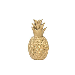 Beliani Figurine ananas dorée TYANA