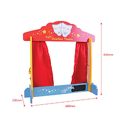 Avis Bigjigs Toys Théâtre de table en bois