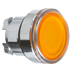 Schneider Electric tête bouton poussoir - lumineux - affleurant - orange - schneider zb4bw353