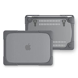 Wewoo Housse Coque Mac Pour MacBook Pro 13,3 pouces avec barre tactile A2159 / A1989 TPU + PC de protection ordinateur portable bicolore Gris