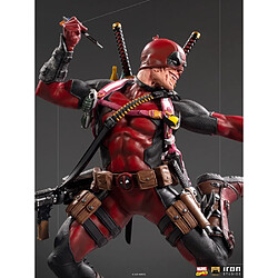 Iron Studios - Statue Deadpool Deluxe, Bds Art Scale 1/10, Marvel Comics pas cher