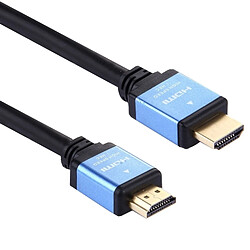 Wewoo Câble HDMI 2.0 Version Haute Vitesse HDMI 19 Broches Mâle vers HDMI 19 de Connecteur Mâle, Longueur: 1.5m