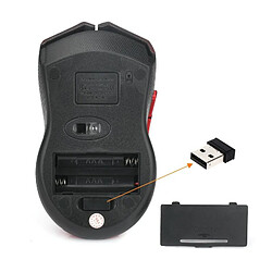 Yonis Souris Sans Fil Ergonomique 1600DPI USB pas cher