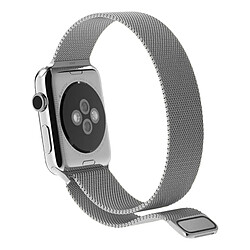 Avizar Bracelet Apple Watch 42 et 44 mm en Acier inoxydable - Argenté