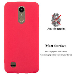 Cadorabo Coque LG K10 2017 US Version Etui en Rouge