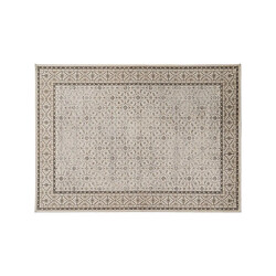 BigBuy Home Tapis Beige Gris 230 x 160 x 1 cm