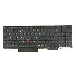 Clavier pour Lenovo Thinkpad L580 Anglais Pièces de Recharge Cadeau Idéal Clavier Noir