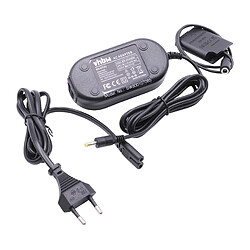 Chargeur vhbw 220V pour Nikon CoolPix P600, -S810, -S810c. Remplace: Nikon EH-67, EH-67A avec coupleur DC pour les appareils avec batterie EN-EL23.