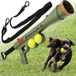 Wewoo Jouet pour Animaux de compagnie Toy Training Chien Lance Lanceur de tir à distance Speed Lance de Tennis, Taille: 52 * 19 * 9cm Fournitures