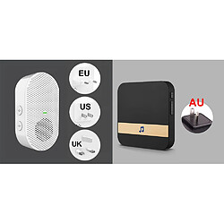 Acheter Universal Sonnette V5 Smart WiFi Vidéo Caméra de sonnette Interphone visuel avec buzzer Vision nocturne Sonnette IP sans fil Caméra de sécurité domestique | Sonnette (argent)