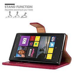 Cadorabo Coque Nokia Lumia 1020 Etui en Rouge pas cher