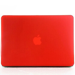 Wewoo Housse Étui rouge pour Apple Macbook Air 13,3 pouces A1369 / A1466 Crystal Hard Case de protection pas cher