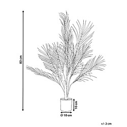 Avis Beliani Plante artificielle ARECA PALM 83 cm