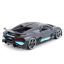 Universal 1: 18 Voiture de sport Simulation statique Véhicule de moulage sous pression Modèle collectable Voiture Jouet(Gris)