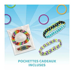 Avis Bandai Rainbow Loom Original Fabrication de Bracelets Metier a Tisser avec 600 elastiques