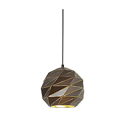 Luminaire Center Suspension Palermo Acier Anthracite