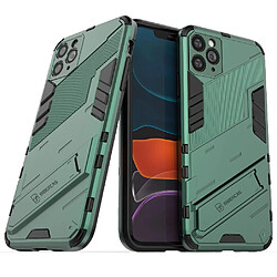 Coque pour iPhone 11 Pro Protection Antichoc avec Support TPU Résistant et Pratique - Vert