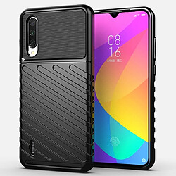 Wewoo Coque Souple Pour Xiaomi Mi 9 Lite TPU antichoc Thunderbolt Noir