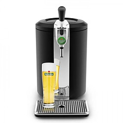 Machine a Biere - Tireuse KRUPS Beertender VB450E10 Compact Machine biere pression, Compatible fûts de 5 L, Température parfaite, Biere fraîche et mou