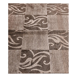 Vidal Tapis de laine 183x119 brun Darya pas cher