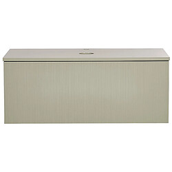 Acheter Beliani Meuble de salle de bain 100 x 52 cm vert ALZIRA