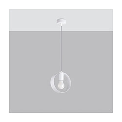 Luminaire Center Suspension Titran Acier Blanc