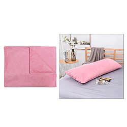 Acheter Lit Sommeil Long Corps Taie D'oreiller Couverture Protecteur De Velours