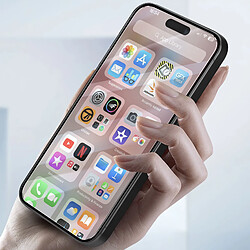 Mayaxess Verre Trempé pour iPhone 15 Dureté 9H Anti-rayures Transparent