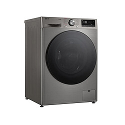 Lave-linge hublot 11 kg 1400 tours/min gris - F14R76PLST - LG pas cher