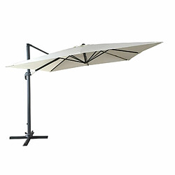 Parasol Déporté Aluminium Chillvert Roma de Luxe 300x400x280 cm