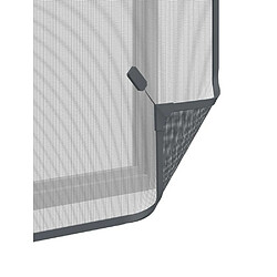 Acheter Easy Life Moustiquaire avec cadre magnétique pour fenêtre anthracite max 100x120 cm.