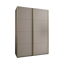 Abiks Meble Armoire à portes battantes Lux 1 245,5/170/64 2 portes