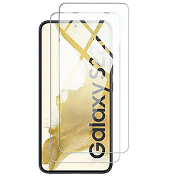 2x Films Verres Trempes Pour Samsung Galaxy S22 PLUS 5G Little Boutik®