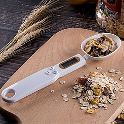 Avis Universal Moniteur à cristaux liquides Cuillère de mesure de cuisine numérique Cuillère numérique électronique Balance Mini-balance de cuisine Accessoires de cuisson(blanche)