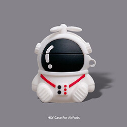 GUPBOO Airpods Coque Housse Étui Protecteur Compatible pour AirPods1/2-Casquette Astronaute Silicone